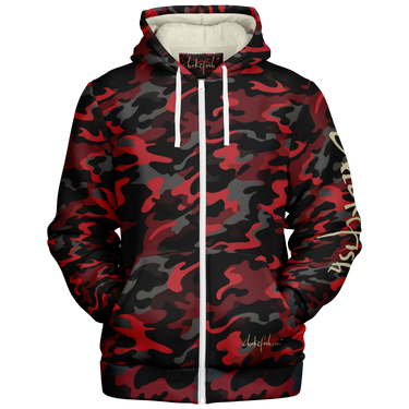 Chokefish™ Microfleece Zip-Up Hoodie Camouflage-011